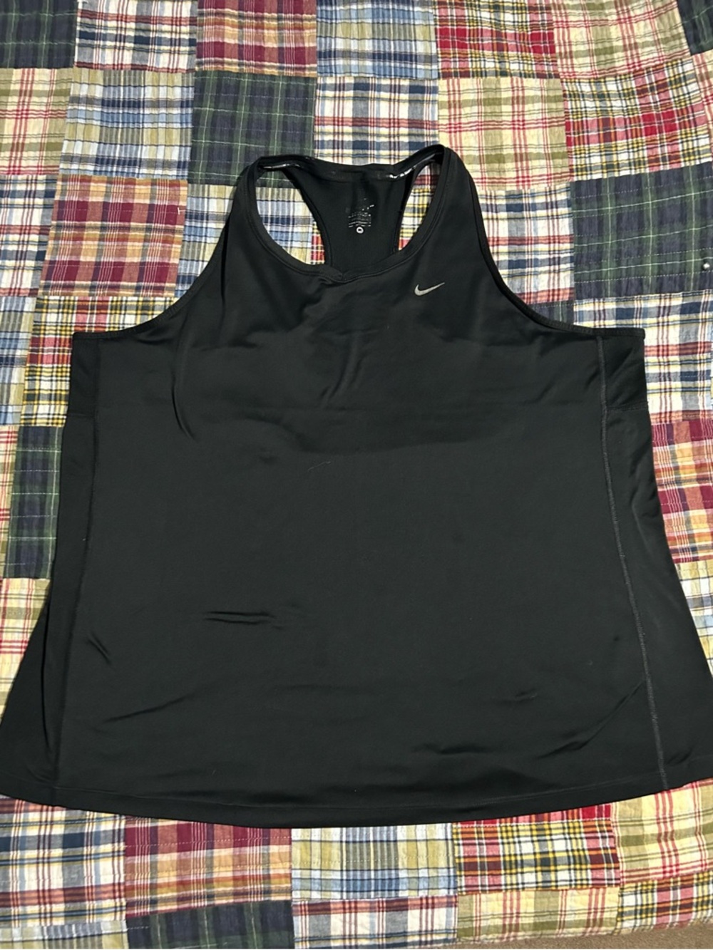 Nike Women’s Plus Dri-FIT Black Racerback Training Tank